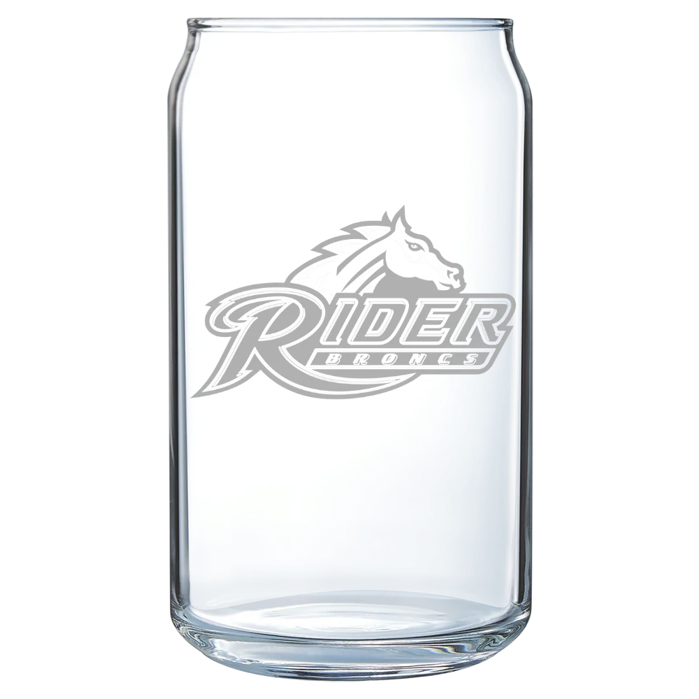 Rider University Polar Camel 16 oz. Can Glass