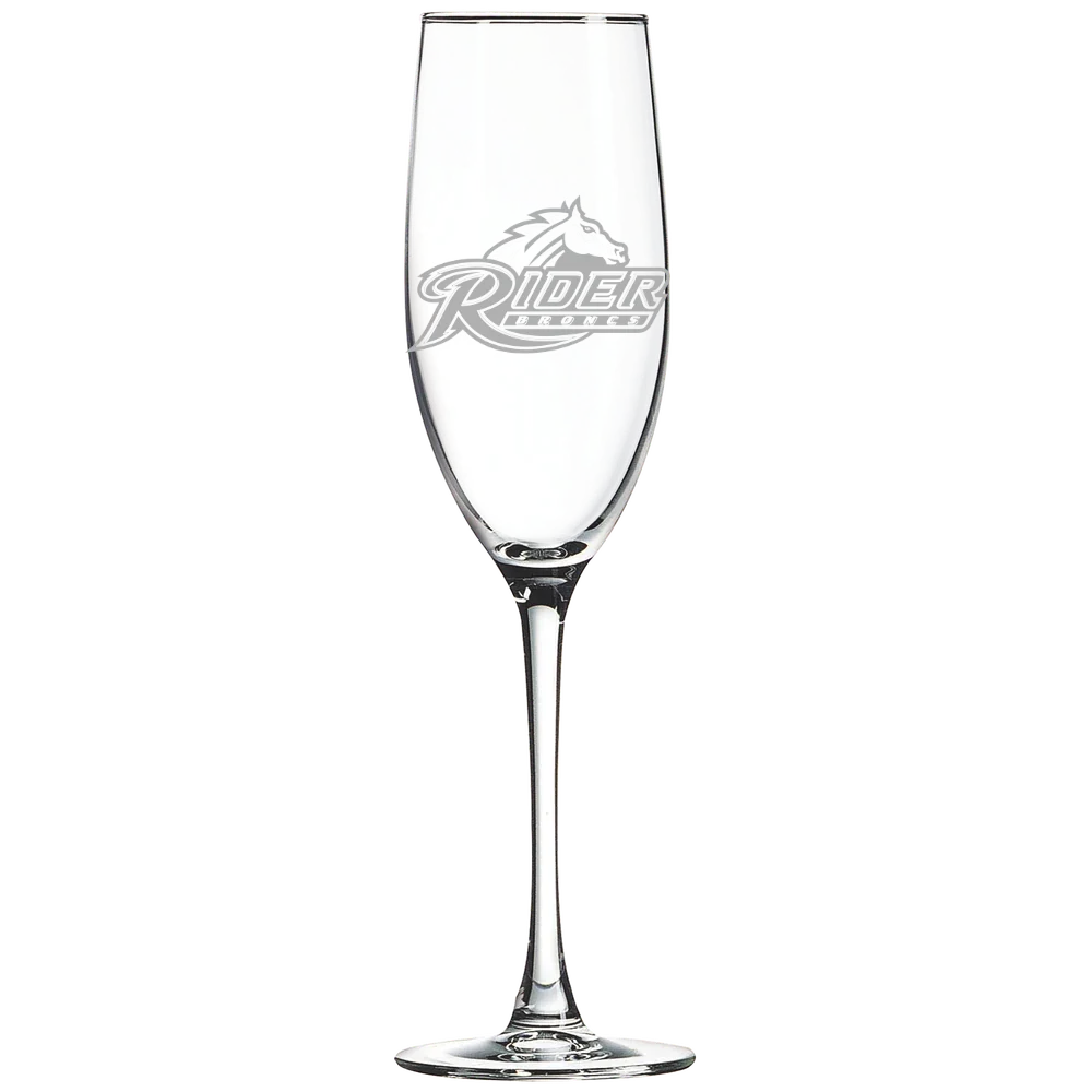 Rider University Polar Camel 8 oz. Champagne Flute