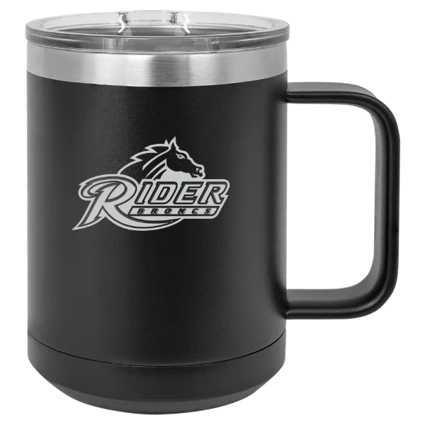 Rider University Polar Camel 15 oz. Mug with Slider Lid