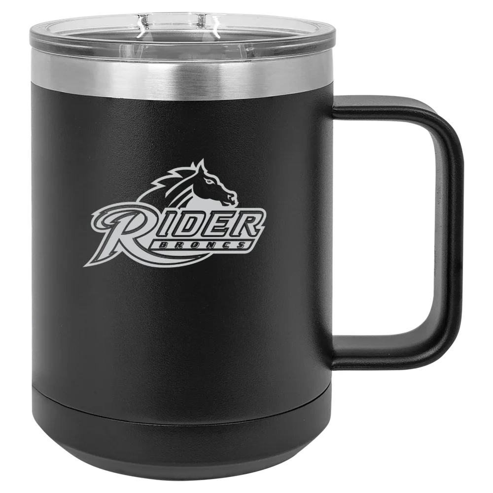 Rider University Polar Camel 15 oz. Mug with Slider Lid
