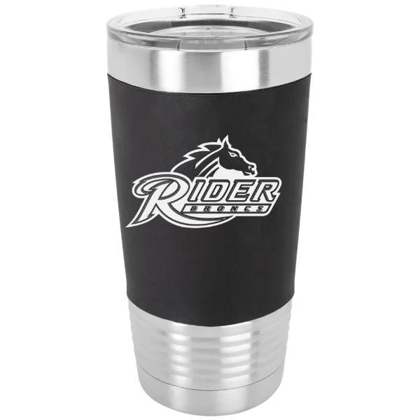 Rider University Polar Camel 20 oz. Silicone Grip Tumbler with Standard Lid
