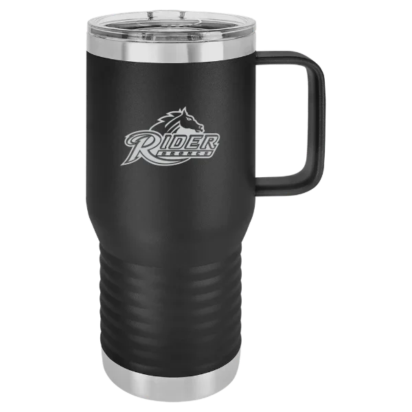 Rider University Polar Camel 20 oz. Travel Mug with Slider Lid