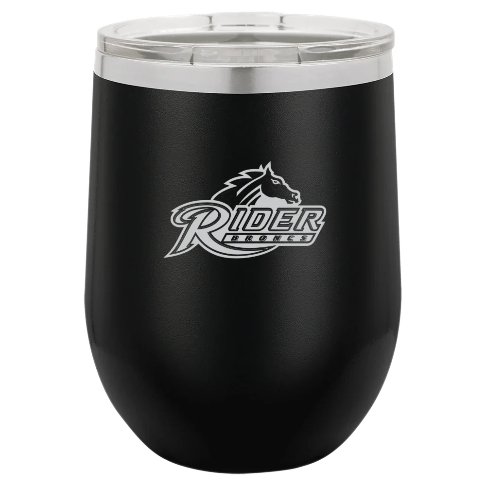 Rider University Polar Camel 12 oz. Stemless Wine Tumbler