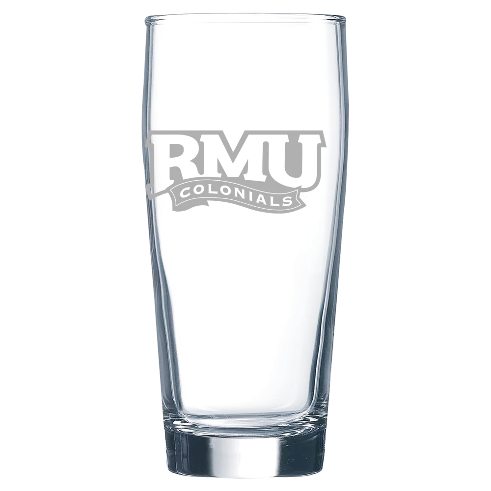 Robert Morris University Polar Camel 16 oz. Willi Becher Beer Glass