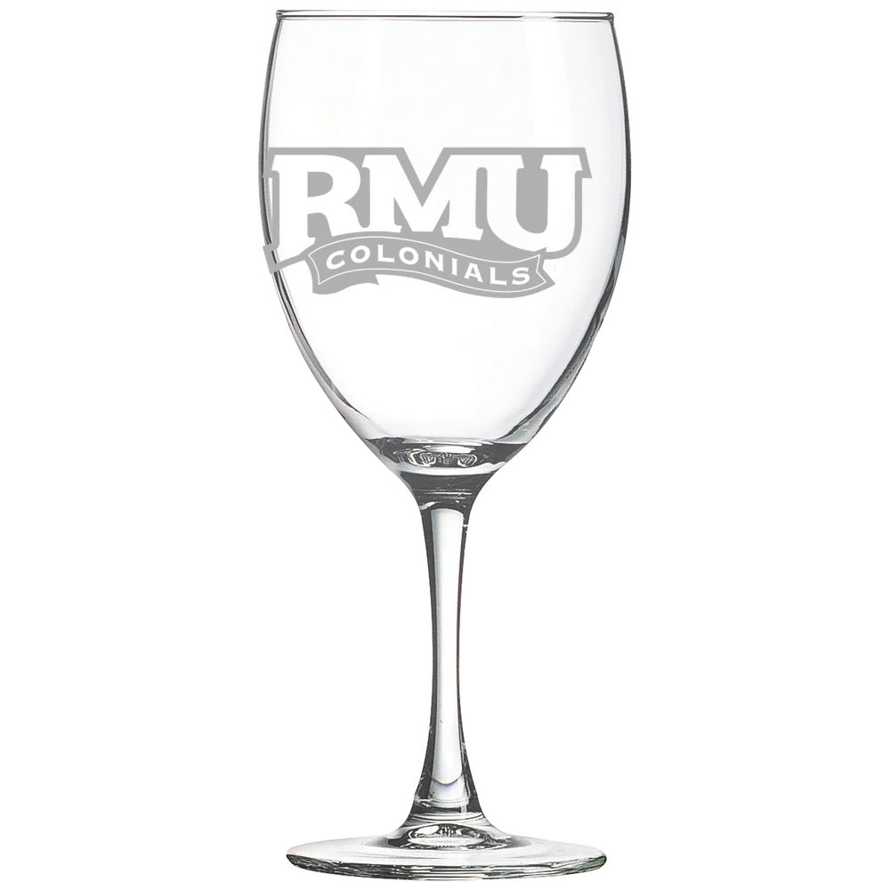 Robert Morris University Polar Camel 10 1/2 oz. Wine Glass