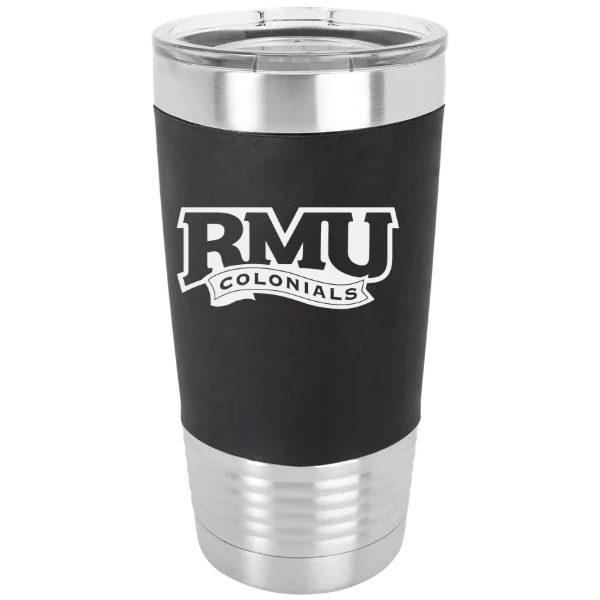 Robert Morris University Polar Camel 20 oz. Silicone Grip Tumbler with Standard Lid