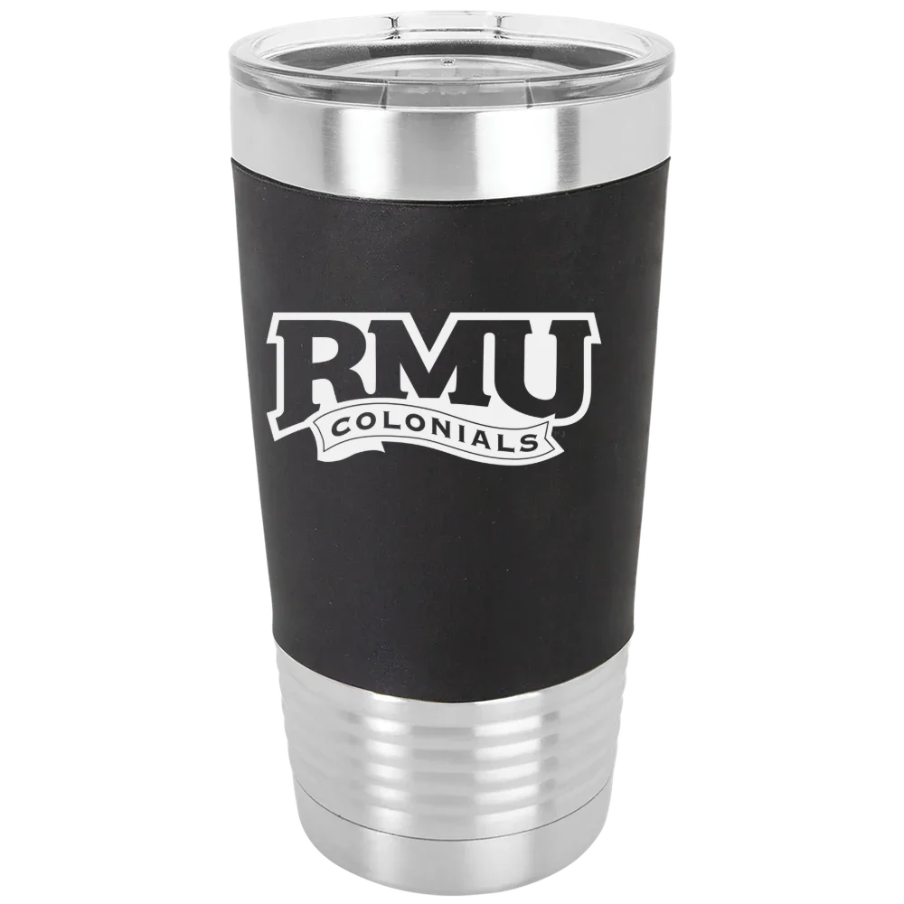 Robert Morris University Polar Camel 20 oz. Silicone Grip Tumbler with Standard Lid