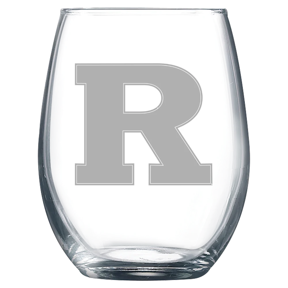 Rutgers, The State University of New Jersey, New Brunswick Polar Camel 9 oz. Stemless Wine Glass