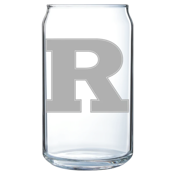 Rutgers, The State University of New Jersey, New Brunswick Polar Camel 16 oz. Can Glass