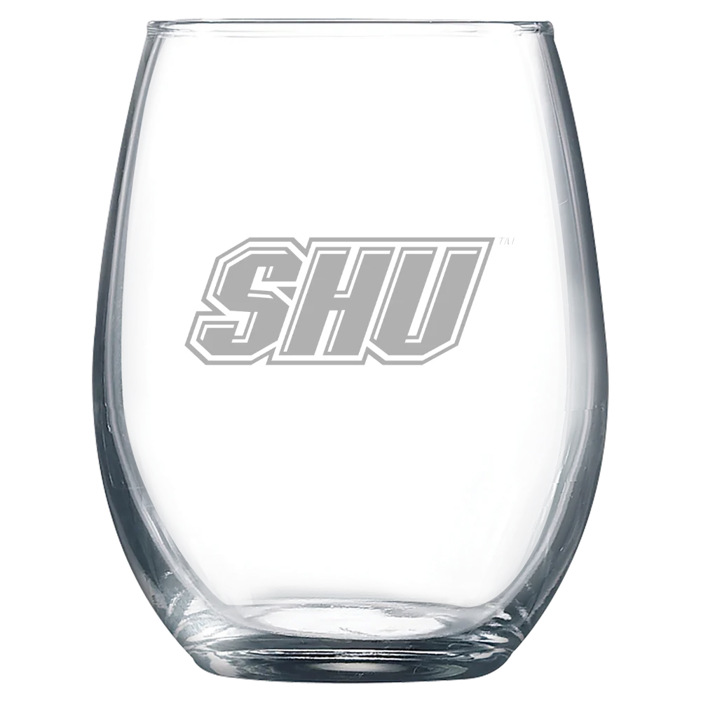 Sacred Heart University Polar Camel 9 oz. Stemless Wine Glass
