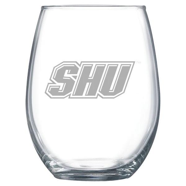 Sacred Heart University Polar Camel 15 oz. Stemless Wine Glass
