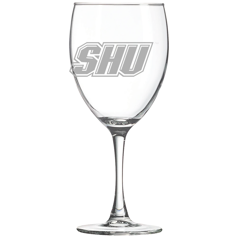 Sacred Heart University Polar Camel 10 1/2 oz. Wine Glass