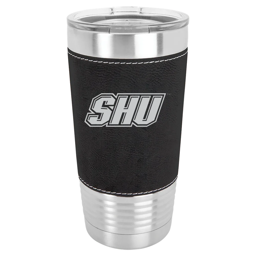 Sacred Heart University Polar Camel 20 oz. Leatherette Grip Tumbler with Standard Lid
