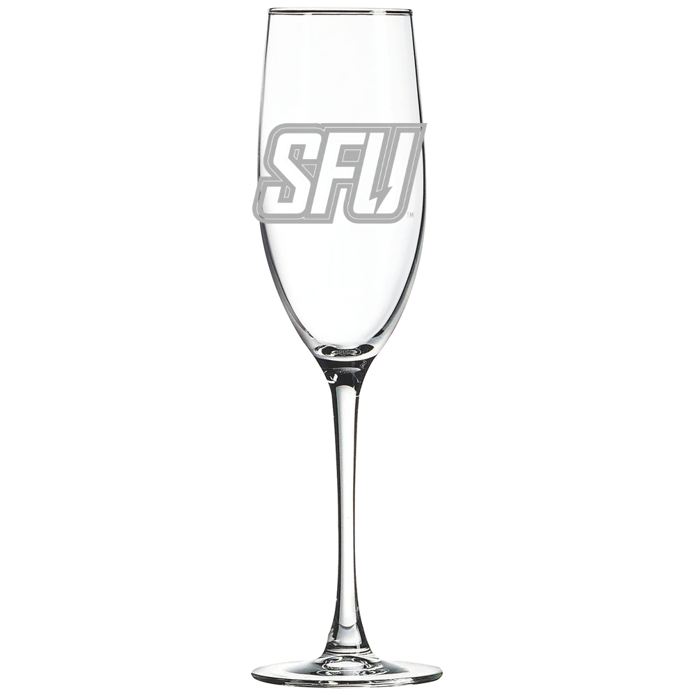 Saint Francis University  Polar Camel 8 oz. Champagne Flute