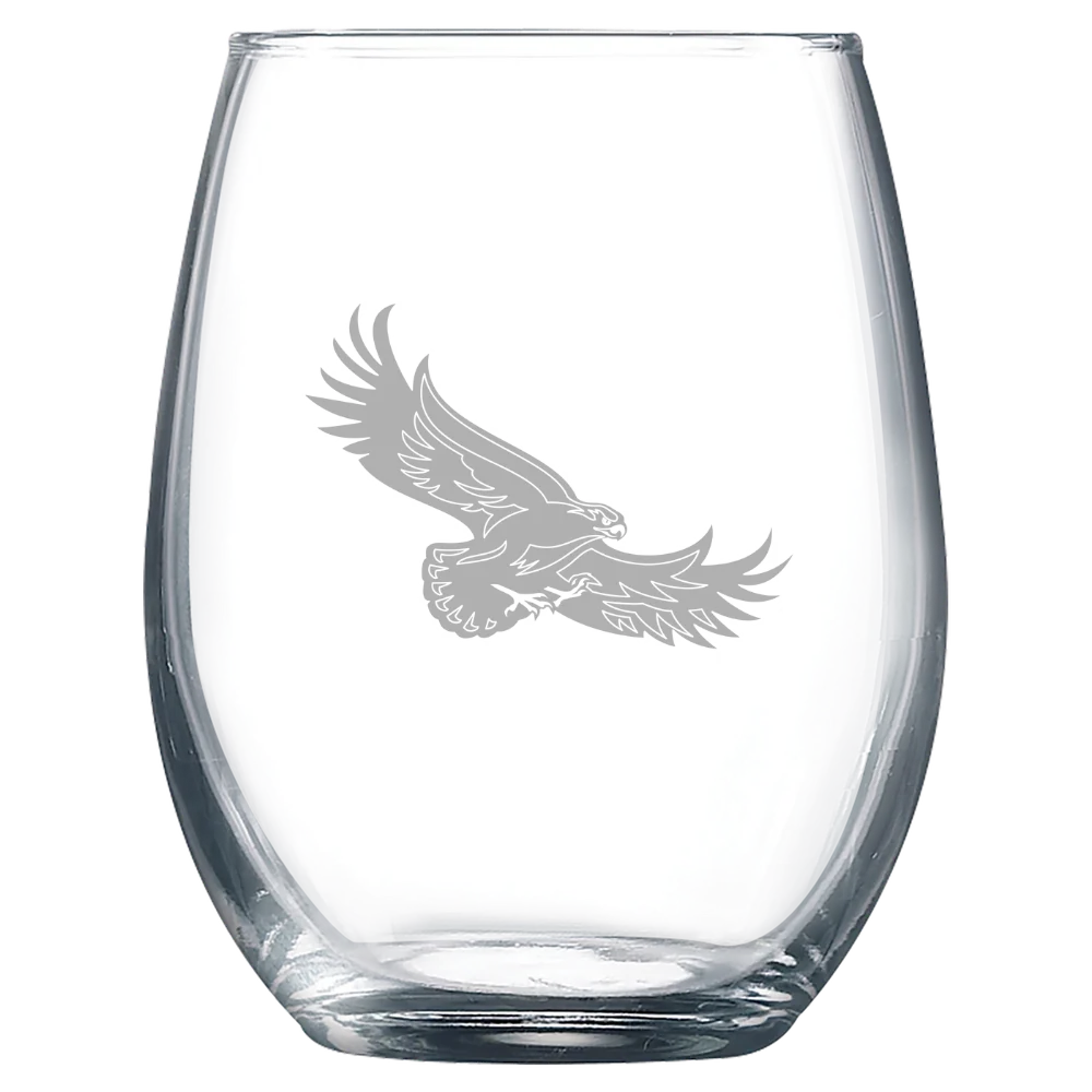 Saint Joseph's University Polar Camel 9 oz. Stemless Wine Glass