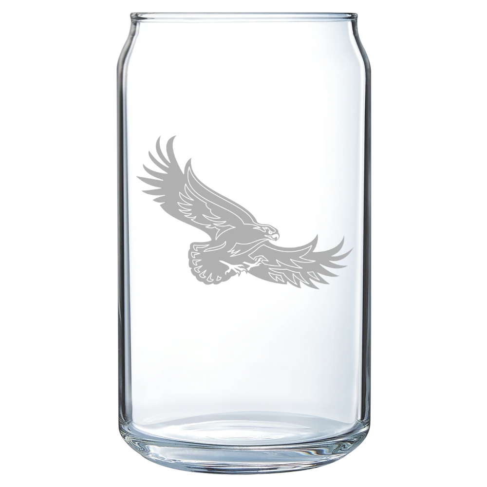 Saint Joseph's University Polar Camel 16 oz. Can Glass