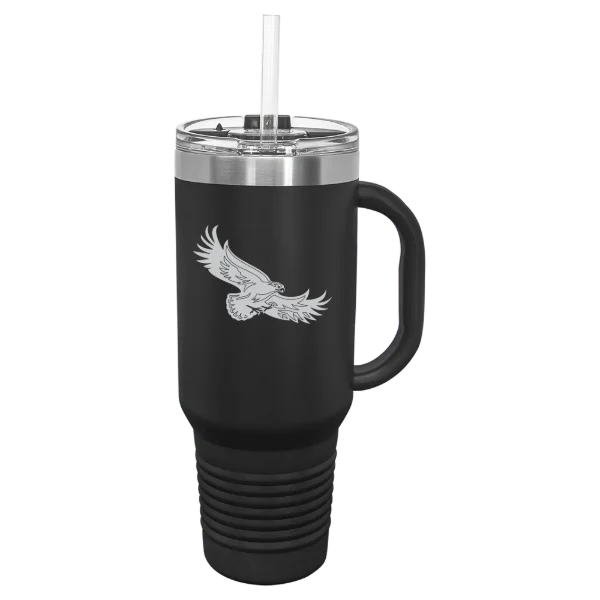 Saint Joseph's University Polar Camel 40 oz. Travel Mug with Snap Lid & Straw