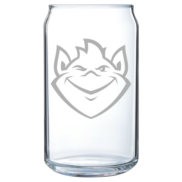 Saint Louis University Polar Camel 16 oz. Can Glass