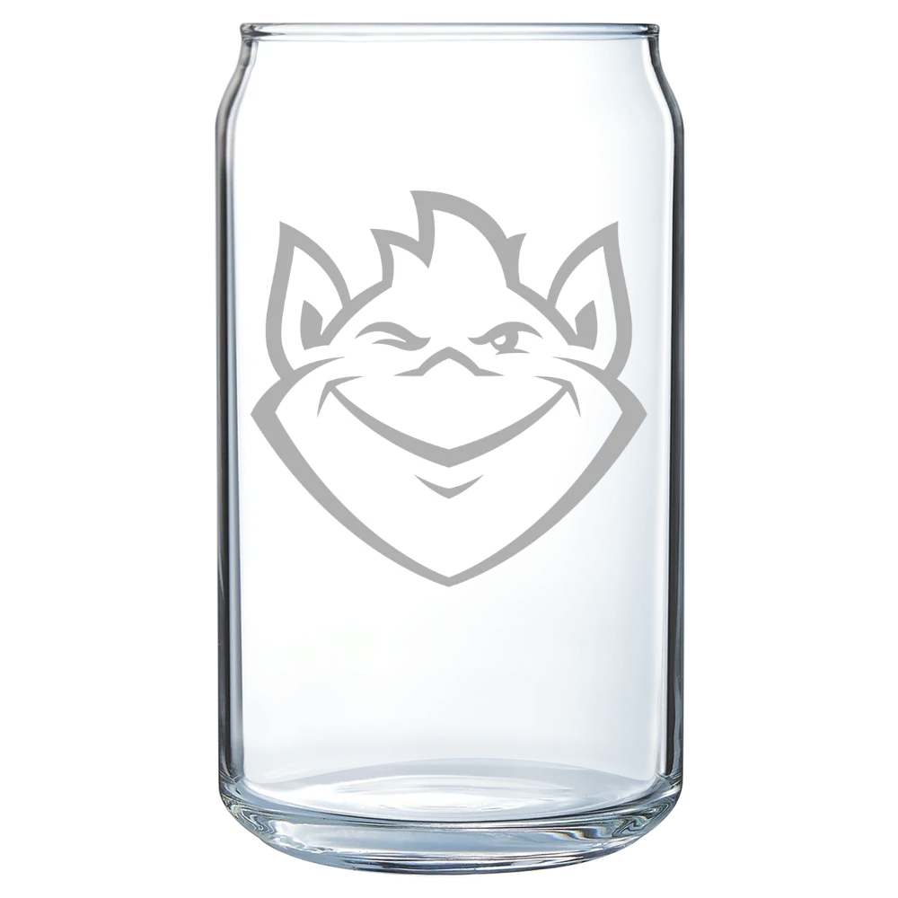 Saint Louis University Polar Camel 16 oz. Can Glass
