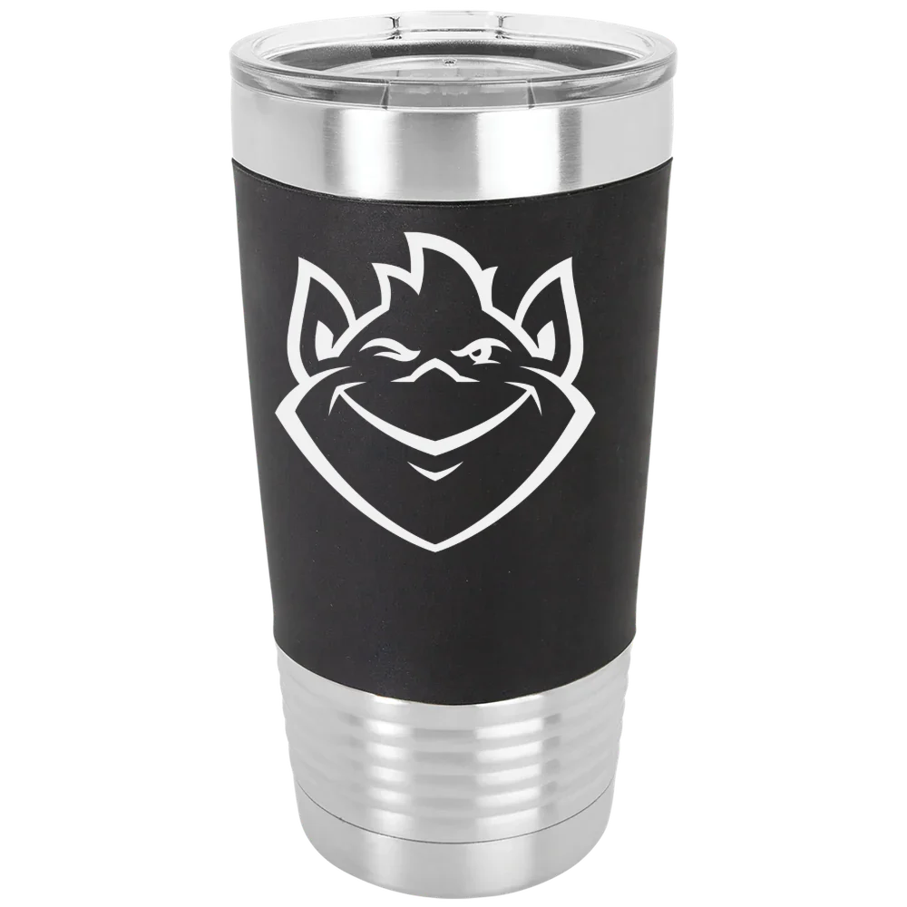 Saint Louis University Polar Camel 20 oz. Silicone Grip Tumbler with Standard Lid