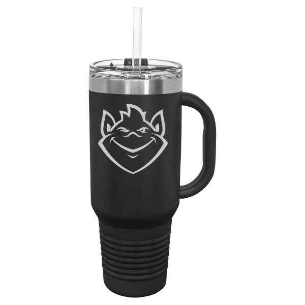 Saint Louis University Polar Camel 40 oz. Travel Mug with Snap Lid & Straw