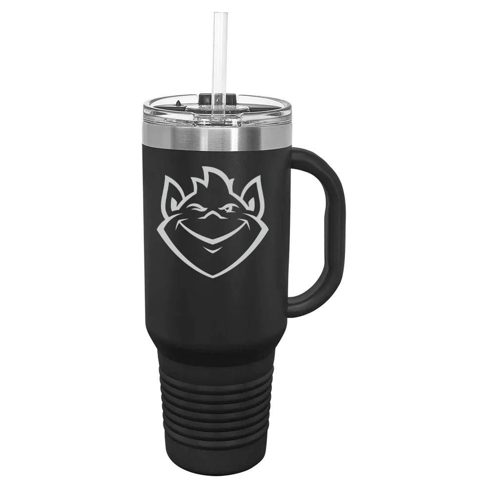 Saint Louis University Polar Camel 40 oz. Travel Mug with Snap Lid & Straw