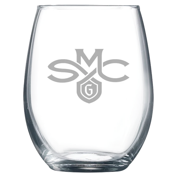 Saint Mary's College of California Polar Camel 9 oz. Stemless Wine Glass
