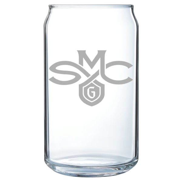 Saint Mary's College of California Polar Camel 16 oz. Can Glass