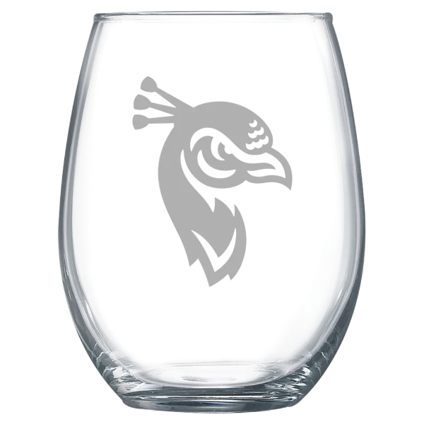 Saint Peter's University Polar Camel 15 oz. Stemless Wine Glass