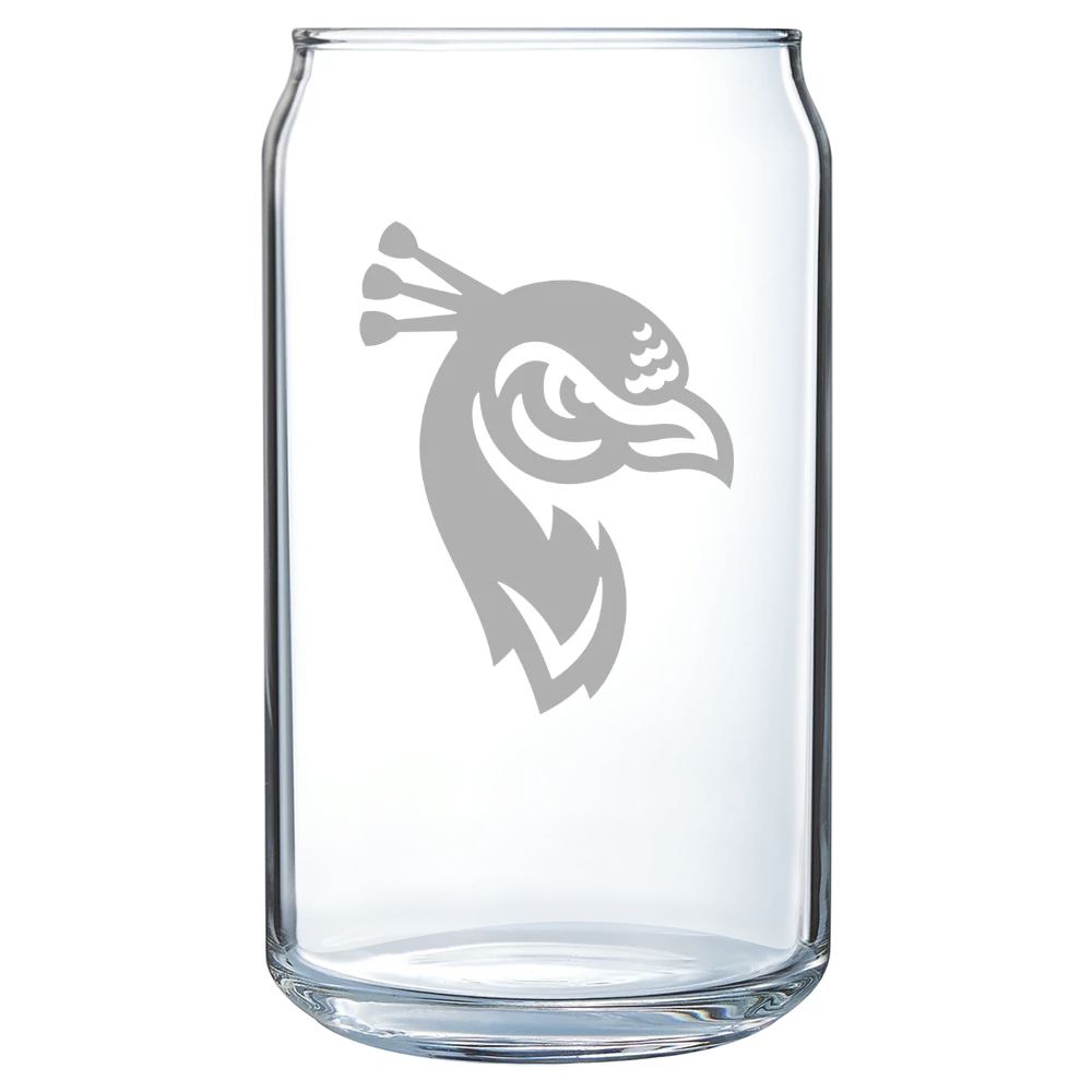 Saint Peter's University Polar Camel 16 oz. Can Glass