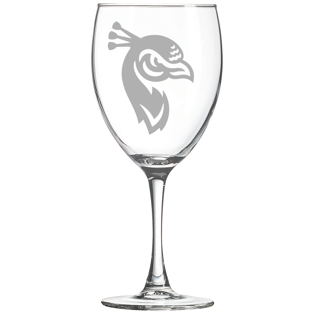 Saint Peter's University Polar Camel 10 1/2 oz. Wine Glass