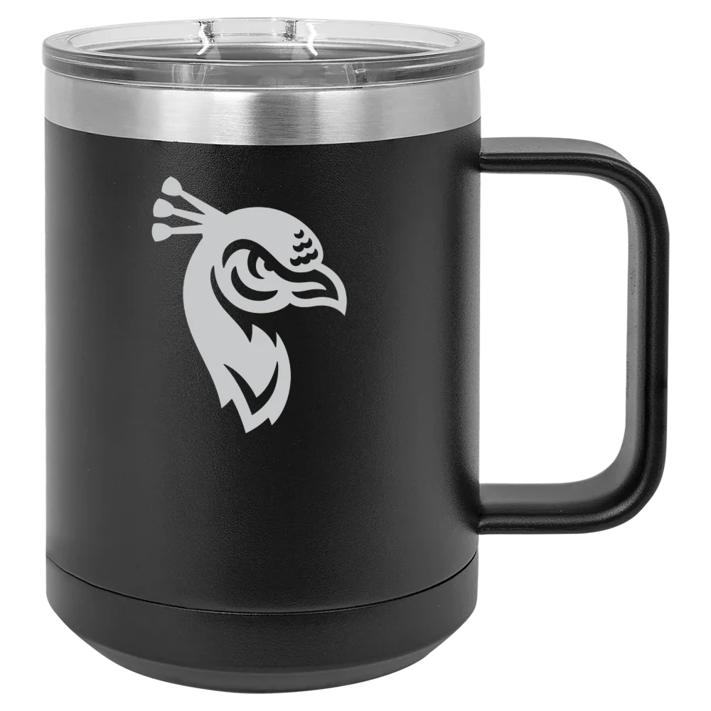 Saint Peter's University Polar Camel 15 oz. Mug with Slider Lid