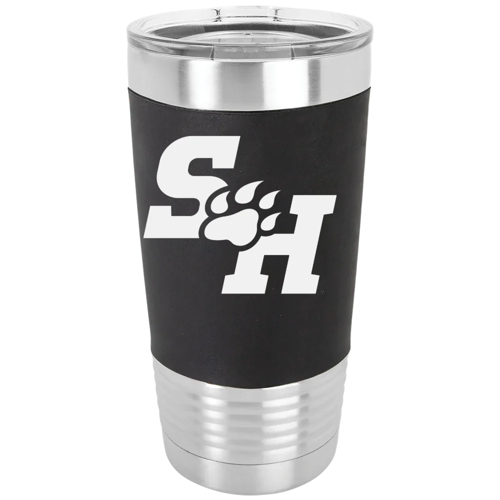 Sam Houston State University Polar Camel 20 oz. Silicone Grip Tumbler with Standard Lid