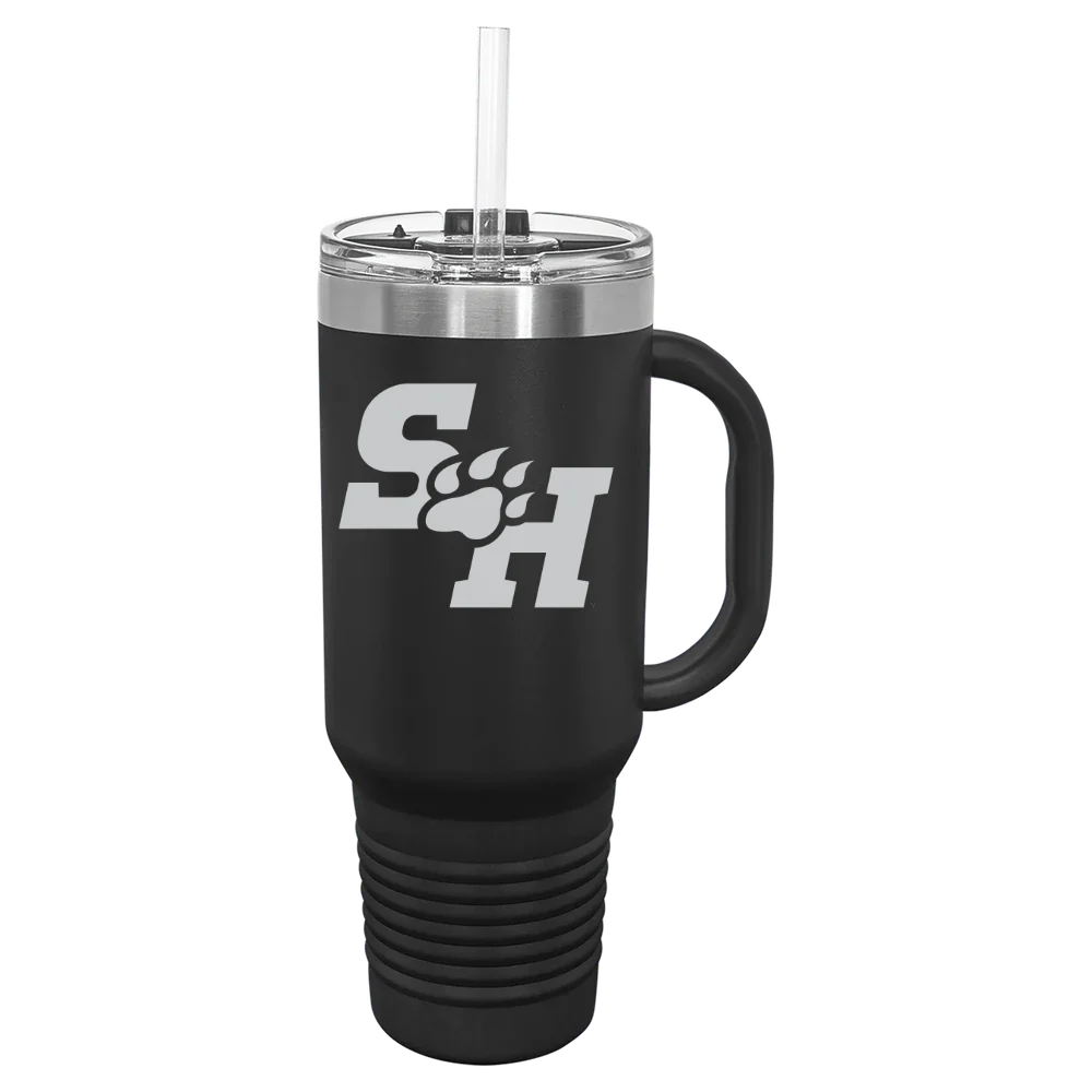 Sam Houston State University Polar Camel 40 oz. Travel Mug with Snap Lid & Straw