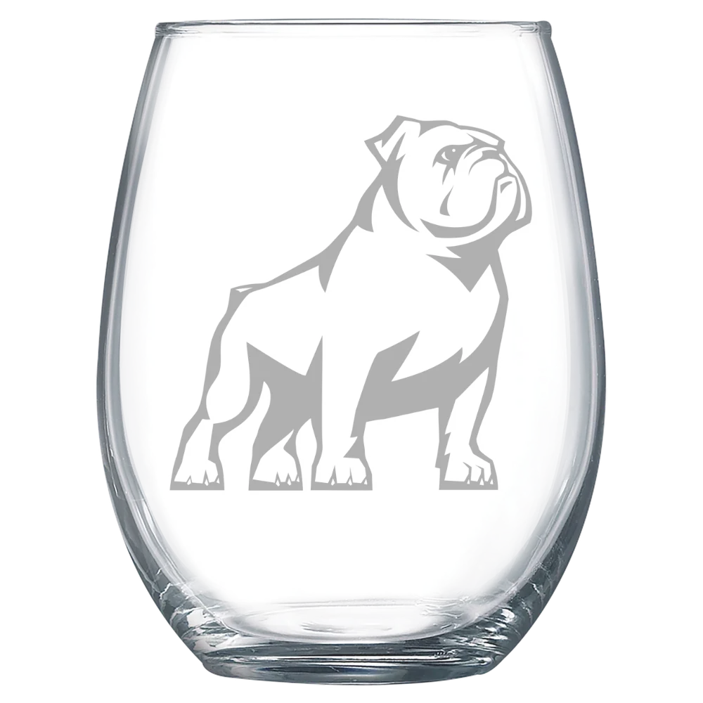 Samford University Polar Camel 15 oz. Stemless Wine Glass
