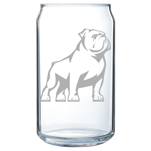 Samford University Polar Camel 16 oz. Can Glass