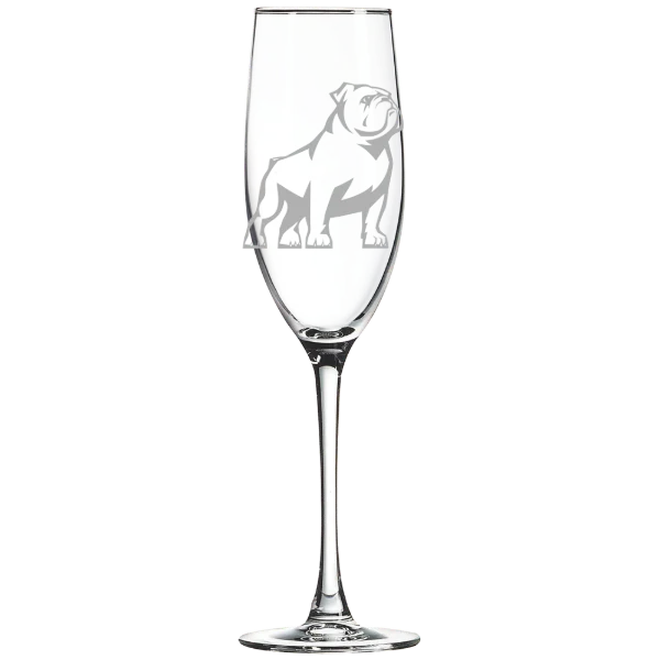 Samford University Polar Camel 8 oz. Champagne Flute