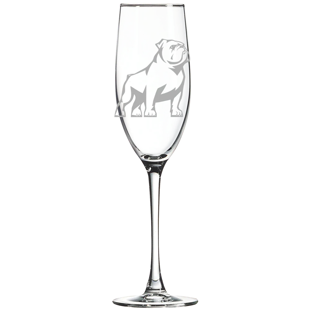 Samford University Polar Camel 8 oz. Champagne Flute