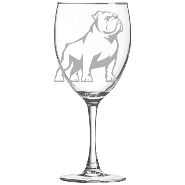 Samford University Polar Camel 10 1/2 oz. Wine Glass