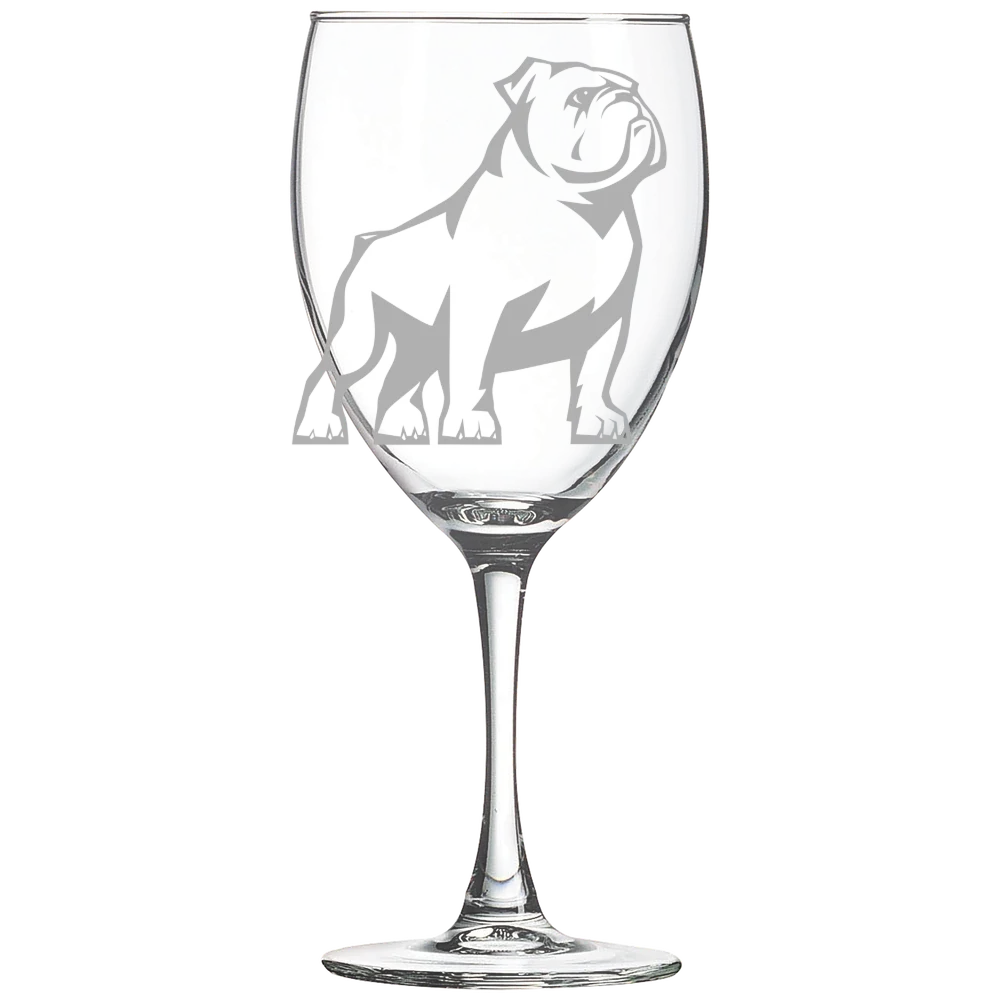 Samford University Polar Camel 10 1/2 oz. Wine Glass