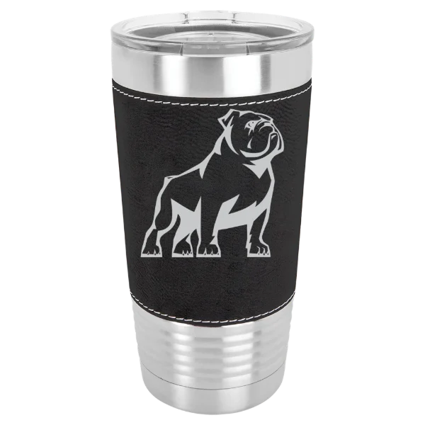 Samford University Polar Camel 20 oz. Leatherette Grip Tumbler with Standard Lid