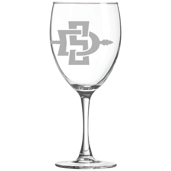 San Diego State University Polar Camel 10 1/2 oz. Wine Glass