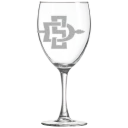 San Diego State University Polar Camel 10 1/2 oz. Wine Glass