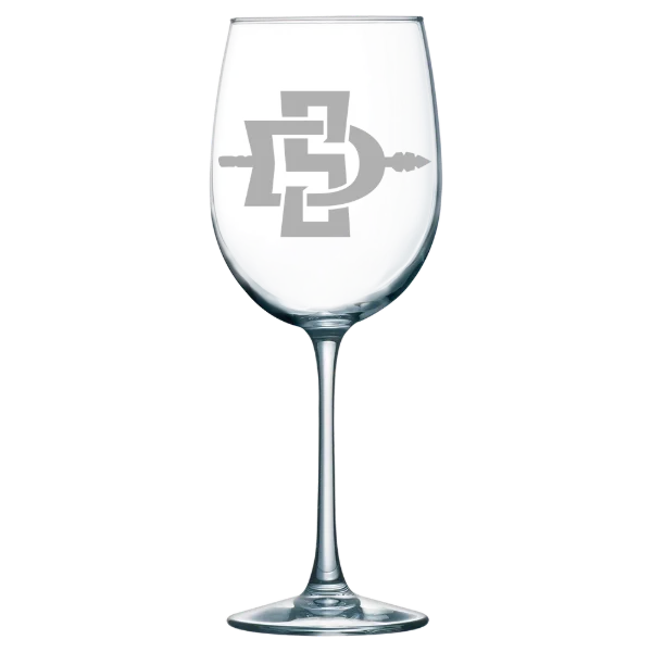 San Diego State University Polar Camel 19 oz. Wine Glass