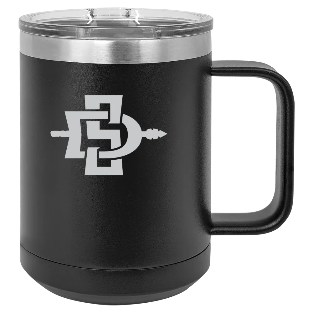San Diego State University Polar Camel 15 oz. Mug with Slider Lid