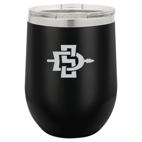 San Diego State University Polar Camel 12 oz. Stemless Wine Tumbler