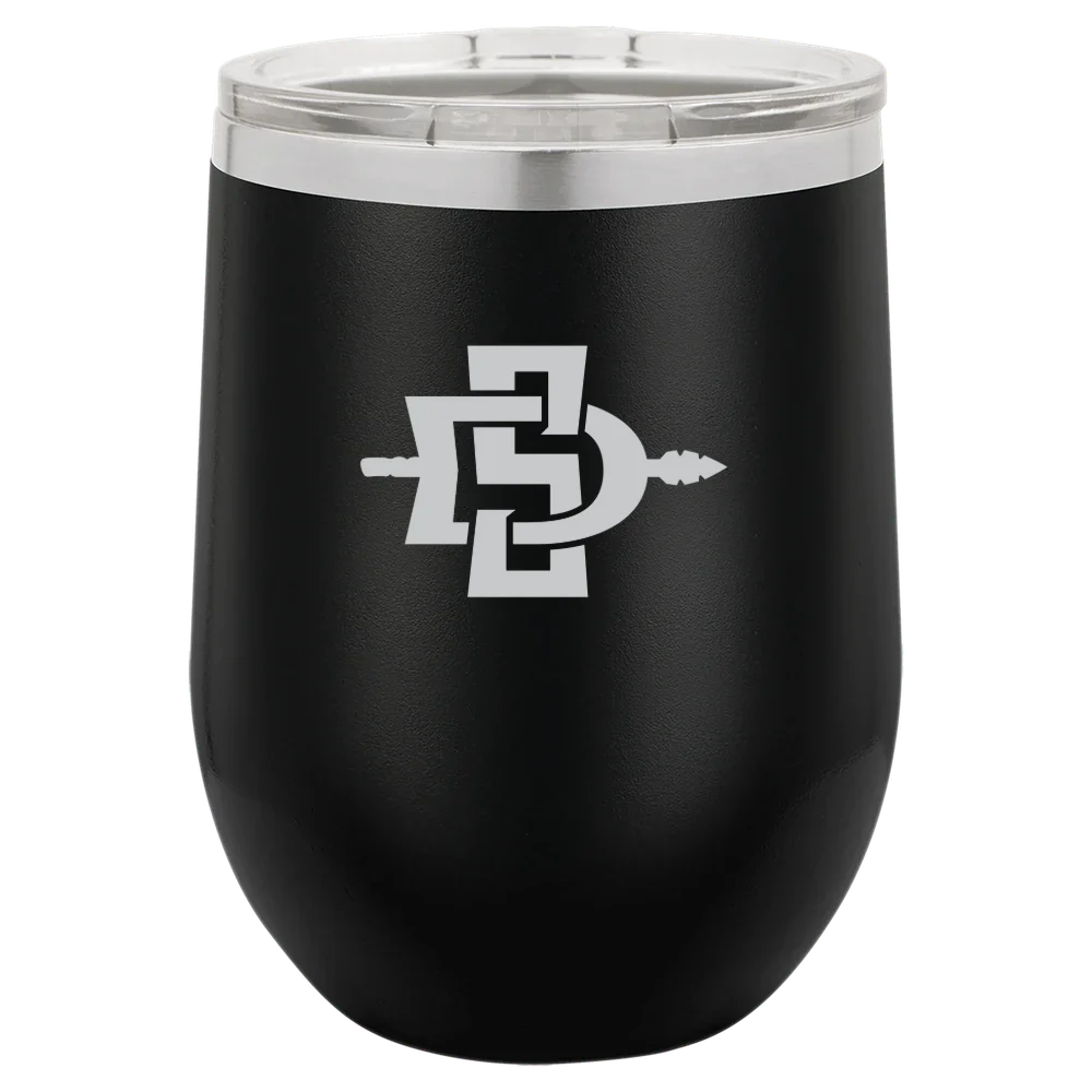 San Diego State University Polar Camel 12 oz. Stemless Wine Tumbler