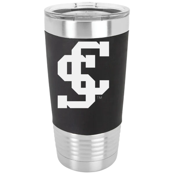 Santa Clara University Polar Camel 20 oz. Silicone Grip Tumbler with Standard Lid