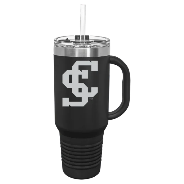 Santa Clara University Polar Camel 40 oz. Travel Mug with Snap Lid & Straw