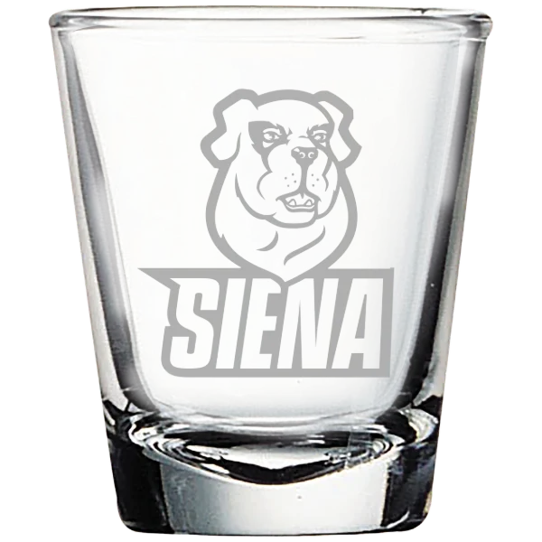 Siena University Polar Camel 1.7 oz. Shot Glass